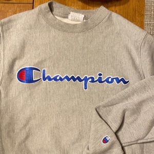 Champion crew neck sweatshirt
